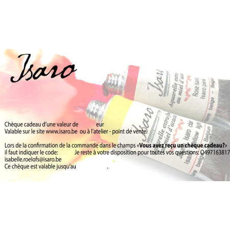 Chèque cadeau (par 5 eur)