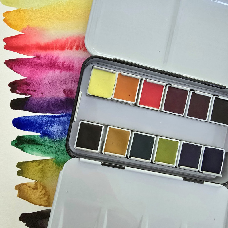 Coffret "Botanique" - 12 demi-godets