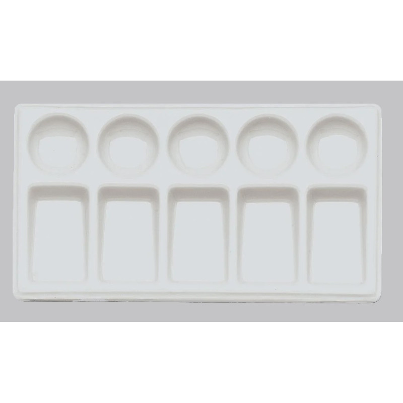 Palette en Porcelaine Blanche