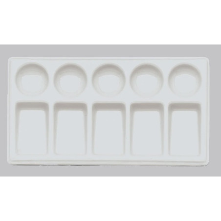 Palette en Porcelaine Blanche