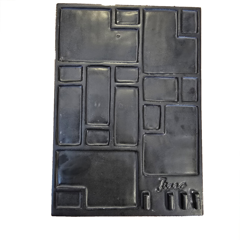 Palette en Céramique Noire Mat – Édition Limitée