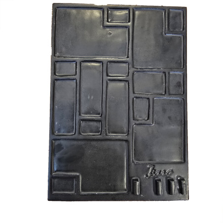 Palette en Céramique Noire Mat – Édition Limitée