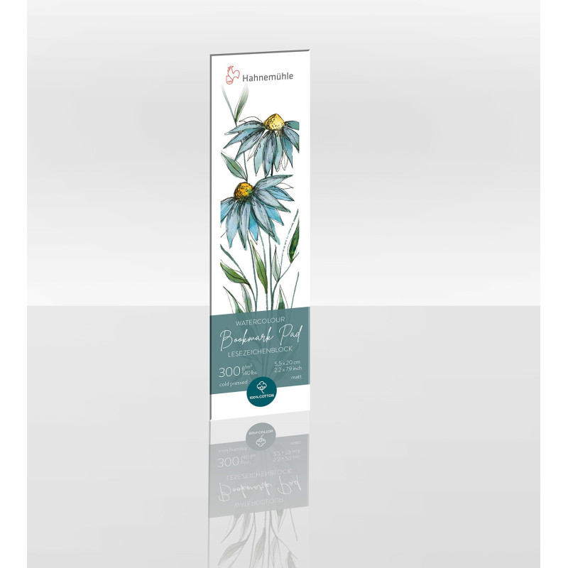 Bloc Marque-Page – Grain fin - 300 g/m²- Hahnemuhle