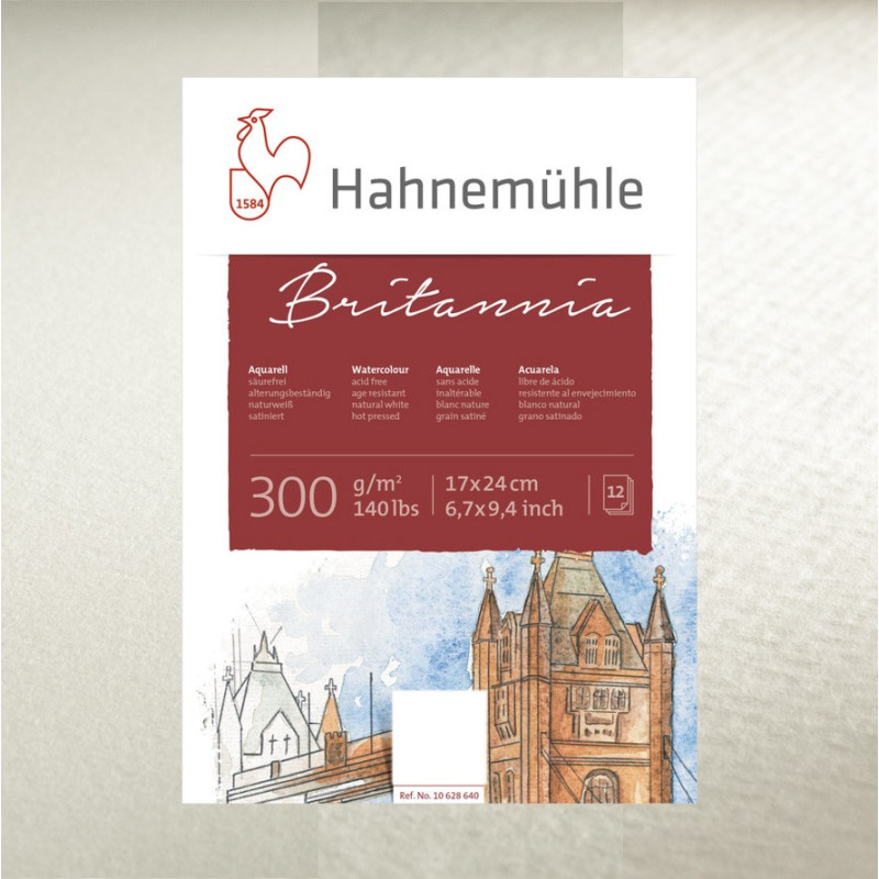 Britannia - Grain fin - 300g/m2 - Hahnemuhle