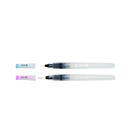 Lot de 2 pinceaux à réservoir d’eau – Aquarelle - S-L
