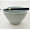 See slide Ceramic bowl with brush rest