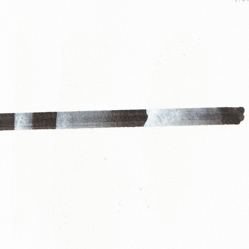 Aquarelle couleur blanc de titane