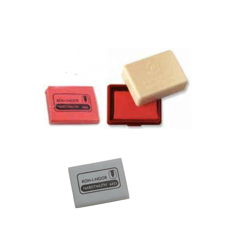 Gomme mie de pain et gomme extra-douce