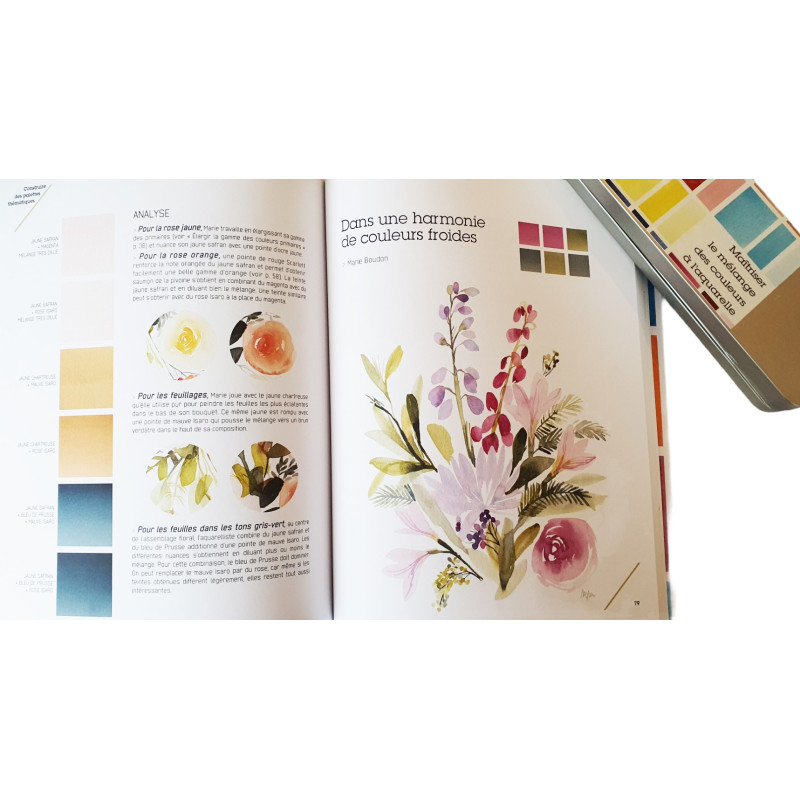 Maîtriser le mélange des couleurs à l'aquarelle